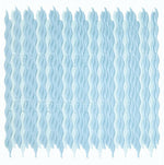 Aqua Sapphire Glossy Wave Glass Mosaic Tile-Glass Mosaic-American Tile Depot