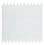 Aqua White Glossy Wave Glass Mosaic Tile-Glass Mosaic-American Tile Depot