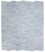 Arrow Grey Elongated Hexagon Glass Mosaic Tile-Glass Mosaic-American Tile Depot