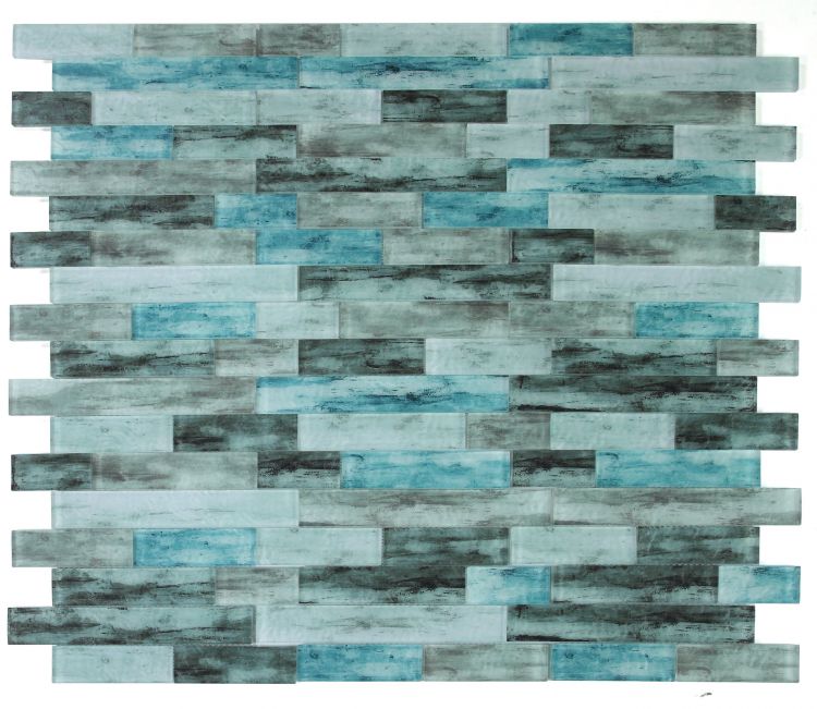 Aesthetic Ocean Casale Multi Size Brick Glass Mosaic Wall Tile-Glass Mosaic-American Tile Depot