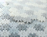 Aster Crystal Ocean Polished Flower Marble Mosaic Tile-Marble Mosaic-American Tile Depot