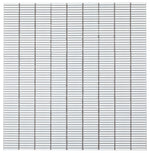 Sample of Band White Glossy Linear Porcelain Mosaic Tile-Sample-American Tile Depot