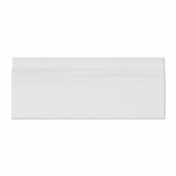 Thassos White Marble Polished Baseboard Trim Molding