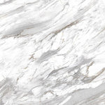 24 X 24 Bianco Carrara Polished Marble Look Porcelain Tile-Porcelain Tile Large Formate-American Tile Depot