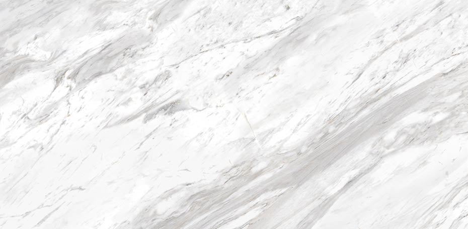 24 X 48 Bianco Carrara Polished Marble Look Porcelain Tile-Porcelain Tile Large Formate-American Tile Depot