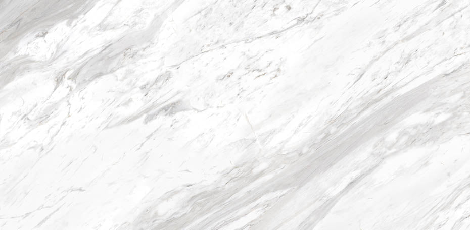 24 X 48 Bianco Carrara Polished Marble Look Porcelain Tile-Porcelain Tile Large Formate-American Tile Depot