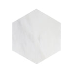 Bianco Dolomite Honed 10" Hexagon Marble Tile-Marble Mosaic-American Tile Depot