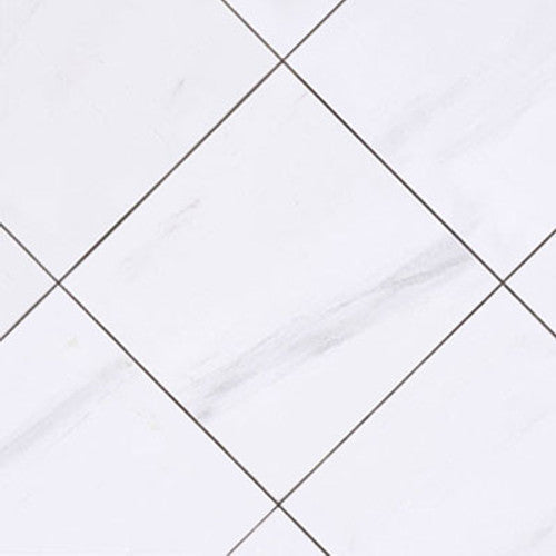 12 X 12 Bianco Dolomite Honed Marble Field Tile-Marble Tile-American Tile Depot