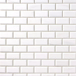 2 X 4 Bianco Dolomite Polished & Beveled Brick Marble Mosaic Tile-Marble Mosaic-American Tile Depot