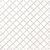 Bianco Dolomite Honed 3" Lantern Arabesque Marble Mosaic Tile-Marble Mosaic-American Tile Depot