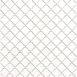 Bianco Dolomite Honed 3" Lantern Arabesque Marble Mosaic Tile-Marble Mosaic-American Tile Depot