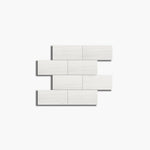 3 X 6 Bianco Dolomite Polished Marble Field Tile-Marble Tile-American Tile Depot