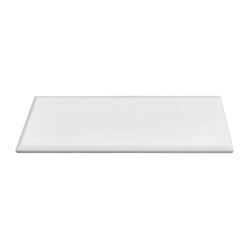 4 X 12 Bianco Dolomite Honed & Beveled Marble Field Tile-Marble Tile-American Tile Depot