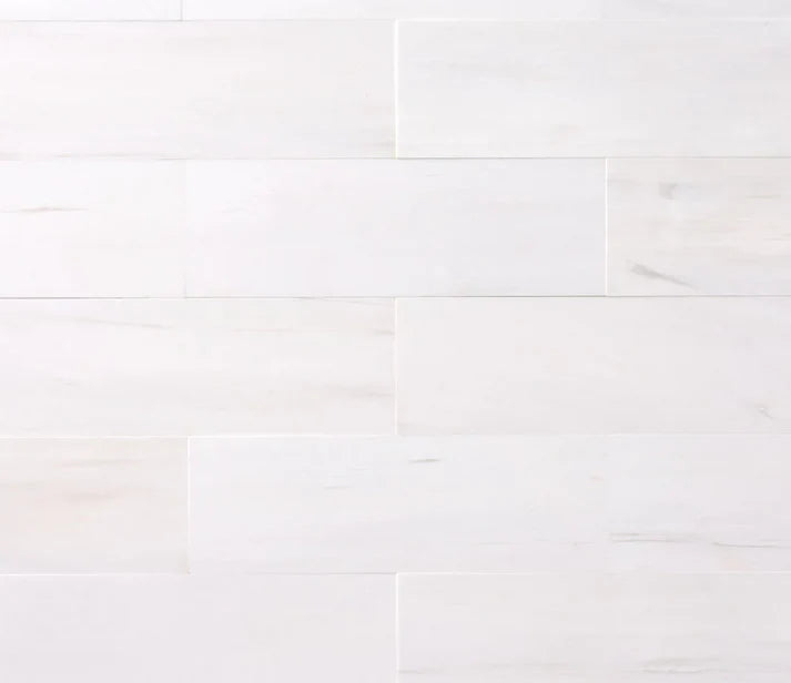 4 X 12 Bianco Dolomite Honed Marble Field Tile-Marble Tile-American Tile Depot