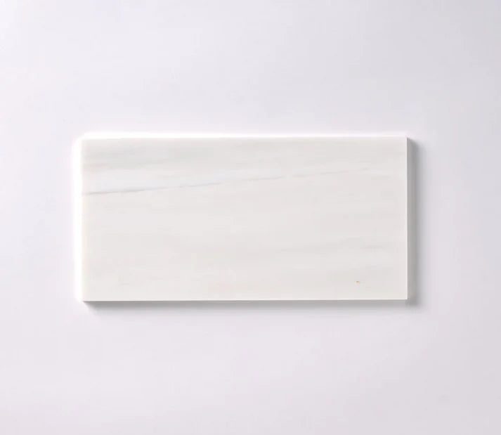 6 X 12 Bianco Dolomite Polished Marble Field Tile-Marble Tile-American Tile Depot