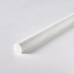 Sample of Bianco Dolomite Polished 3/4 X 12 Bullnose Liner-Sample-American Tile Depot