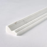 Bianco Dolomite Honed Marble 2 X 12 Milano Molding Trim-Marble Molding/Trim-American Tile Depot