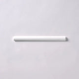 Bianco Dolomite Polished Marble 1 X 12 Quarter - Round Trim Molding