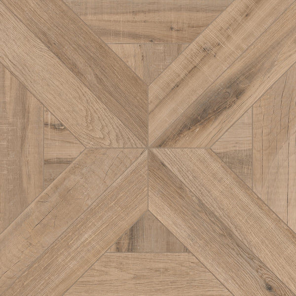 24 X 24 Birmingham Oak Textured Matte Wood Look Porcelain Tile-Porcelain Tile Large Formate-American Tile Depot