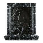 Black Marquina Marble Hand-Made Custom Shampoo Niche / Shelf - LARGE - Polished-Accessories-American Tile Depot