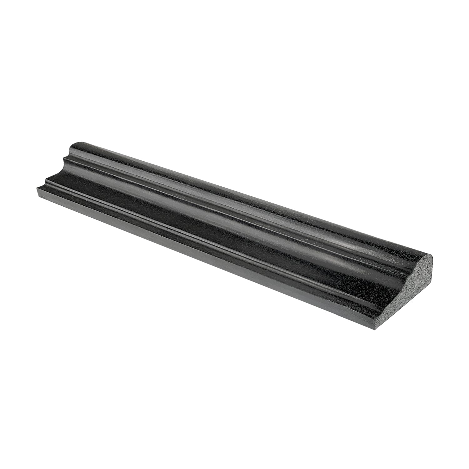 Black Absolute Granite Polished F-5 Chair Rail / Crown Molding Trim