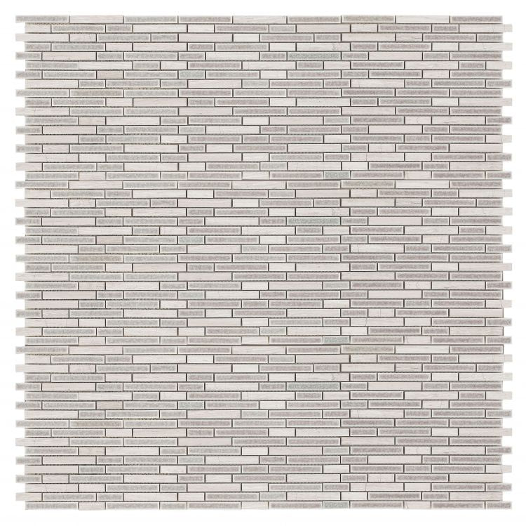 Garnet Linear Bride Mosaic Wall Tile-Mixed Mosaic-American Tile Depot