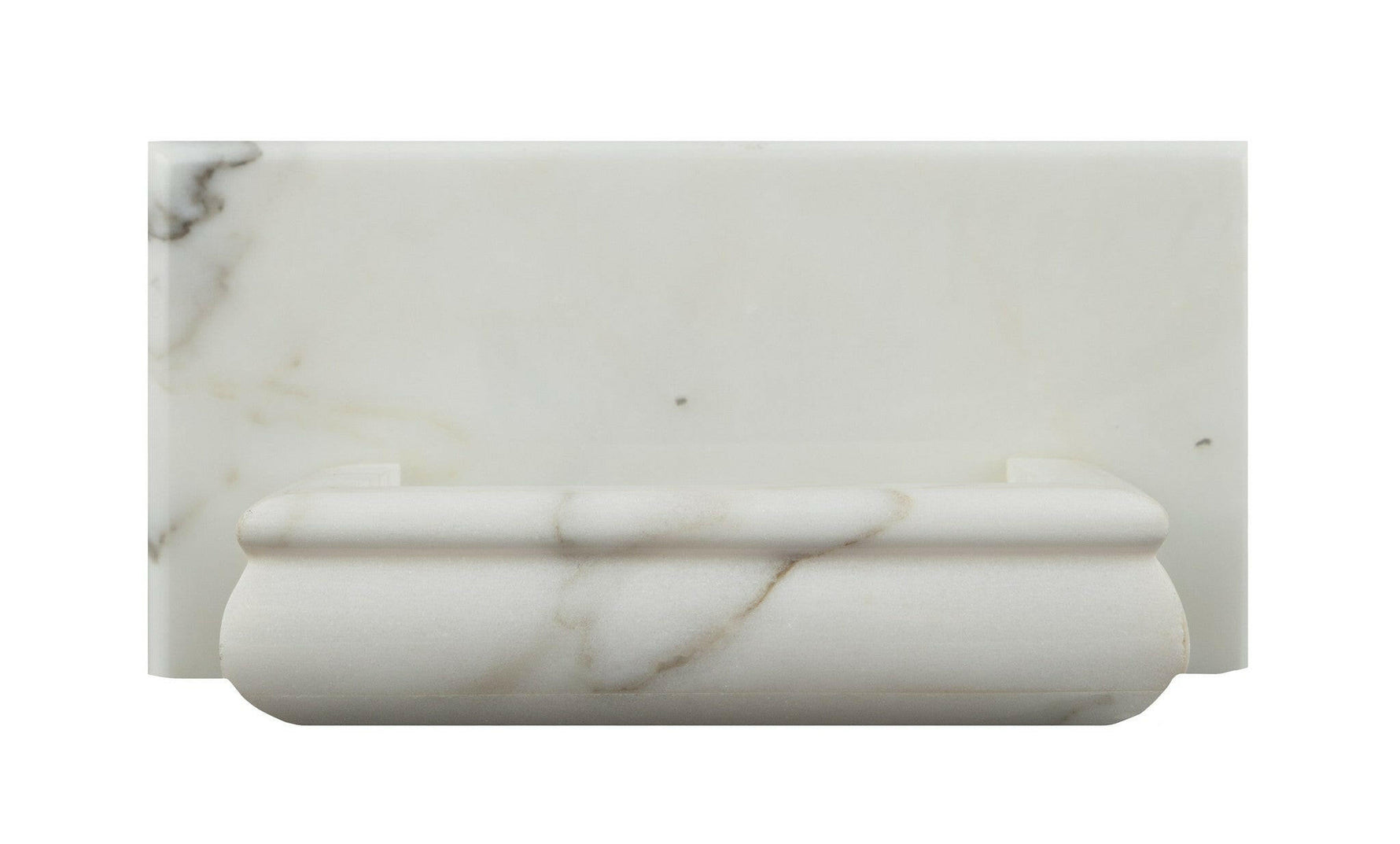 Calacatta Gold Marble Hand-Made Custom Soap Holder - Soap Dish - Honed-Accessories-American Tile Depot