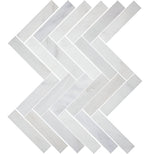 Calacatta Gold Marble Honed 2 X 6 Herringbone Mosaic Tile-Marble Mosaic-American Tile Depot