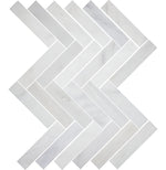 Calacatta Gold Marble Honed 2 X 6 Herringbone Mosaic Tile-Marble Mosaic-American Tile Depot