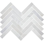 Calacatta Gold Marble Honed 2 X 6 Herringbone Mosaic Tile-Marble Mosaic-American Tile Depot