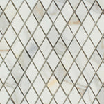 Calacatta Gold Marble Polished 1" Diamond Mosaic Tile-Marble Mosaic-American Tile Depot