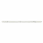 Calacatta Gold Marble Polished 1/2 X 12 Pencil Liner-Marble Molding/Trim-American Tile Depot