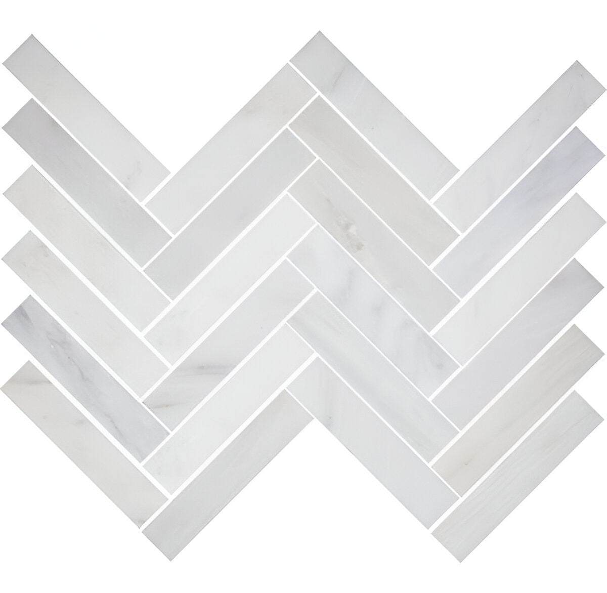 Calacatta Gold Marble Polished 2 X 6 Herringbone Mosaic Tile-Marble Mosaic-American Tile Depot