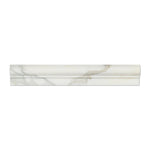 Calacatta Gold Marble Polished OG-1 Chair Rail Molding Trim-Marble Molding/Trim-American Tile Depot