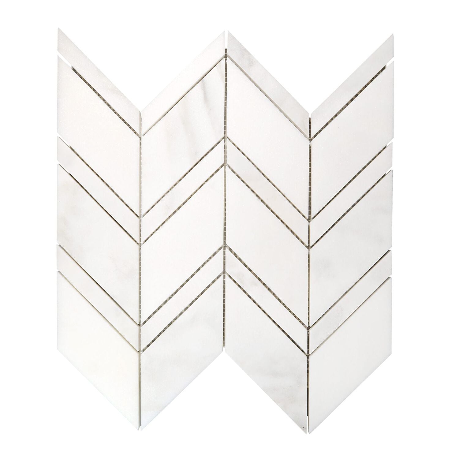 Calacatta Oliva Marble Honed Chevron Mosaic Tile-Marble Mosaic-American Tile Depot