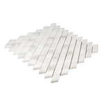 Calacatta Oliva Marble Honed Diamond Mosaic Tile-Marble Mosaic-American Tile Depot