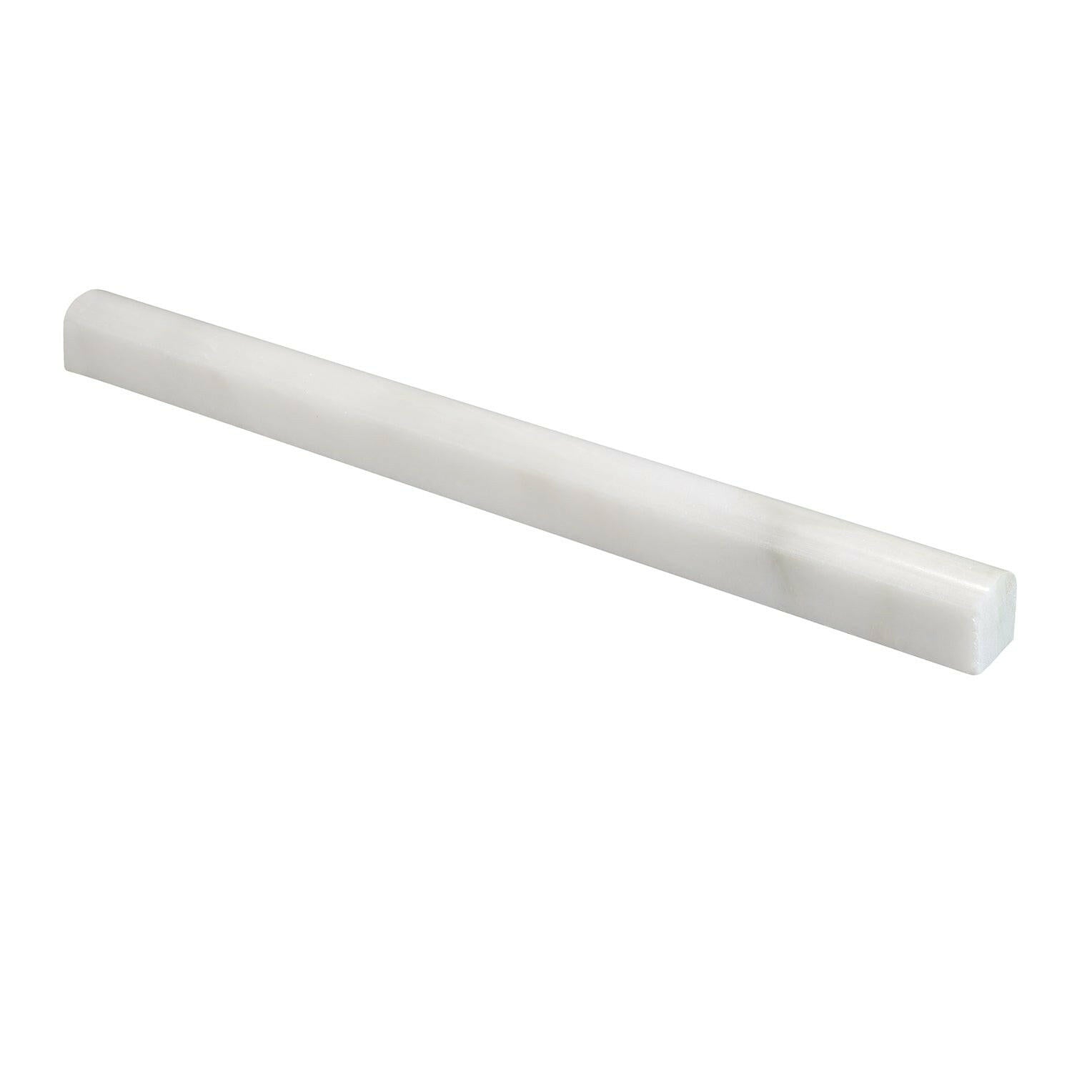 Calacatta Oliva Marble Polished 1/2 X 12 Pencil Liner-Marble Molding/Trim-American Tile Depot