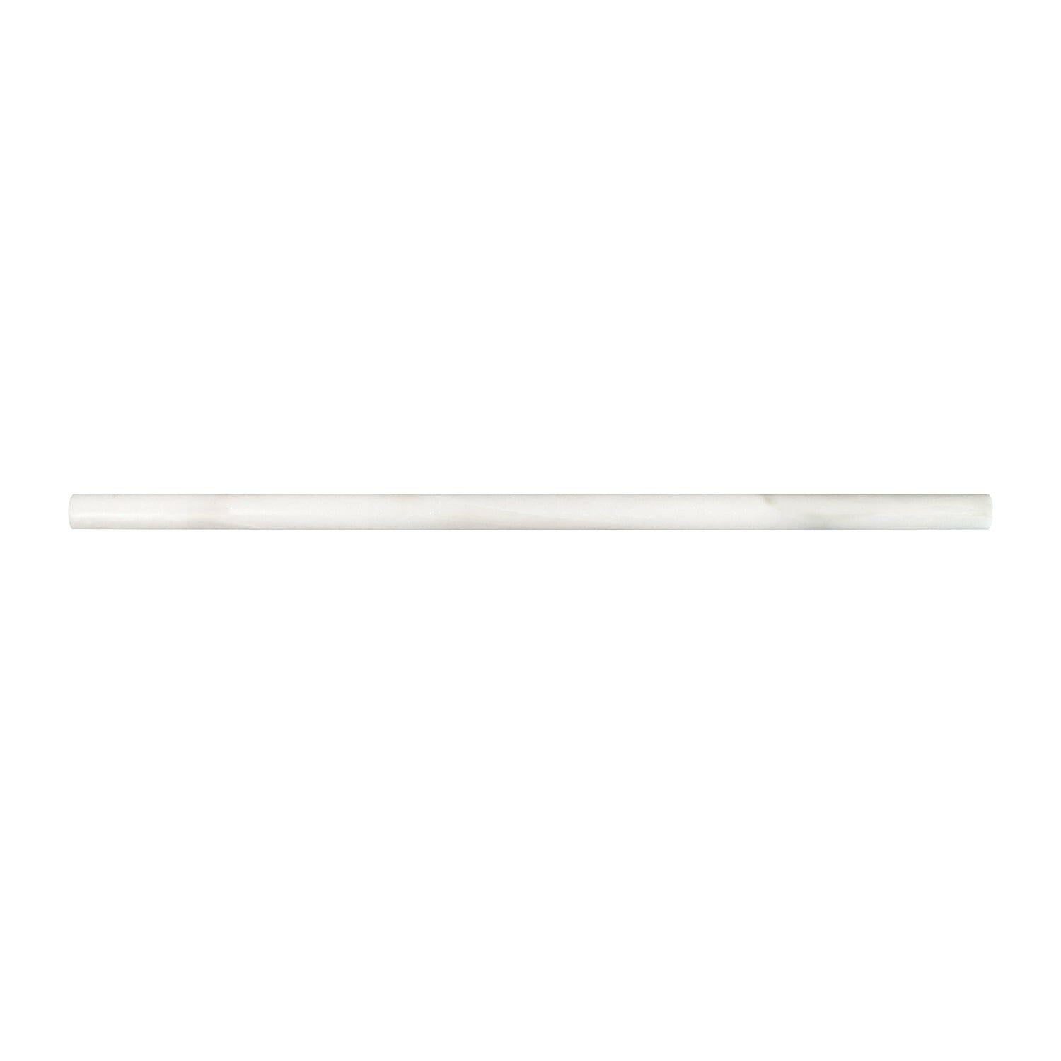 Calacatta Oliva Marble Polished 5/8 X 12 Pencil Liner-Marble Molding/Trim-American Tile Depot