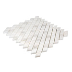 Calacatta Oliva Marble Polished Diamond Mosaic Tile-Marble Mosaic-American Tile Depot