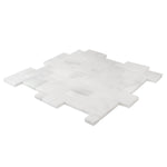 Calacatta Oliva Marble Polished Mini-Versailles Mosaic Tile-Marble Mosaic-American Tile Depot