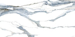 24 X 48 Calacatta Fantasy Acqua Polished Marble Look Porcelain Tile-PORCELAIN-Large Format-American Tile Depot