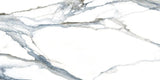 24 X 48 Calacatta Fantasy Acqua Polished Marble Look Porcelain Tile