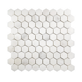 Calacatta Oliva Marble Polished 1" Mini Hexagon Mosaic Tile