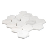 Calacatta Oliva Marble Honed 3" Hexagon Mosaic Tile