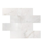 3 X 6 Calacatta Oliva Marble Honed Subway Brick Field Tile-Marble Tile-American Tile Depot