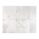 3 X 6 Calacatta Oliva Marble Honed Subway Brick Field Tile