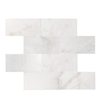 3 X 6 Calacatta Oliva Marble Polished Subway Brick Field Tile-Marble Tile-American Tile Depot