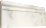 Calacatta Oliva Marble Polished 4 3/4 X 12 Baseboard Trim Liner-Marble Molding/Trim-American Tile Depot