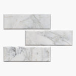 4 X 12 Calacatta Oliva Marble Polished & Beveled Field Tile-Marble Tile-American Tile Depot