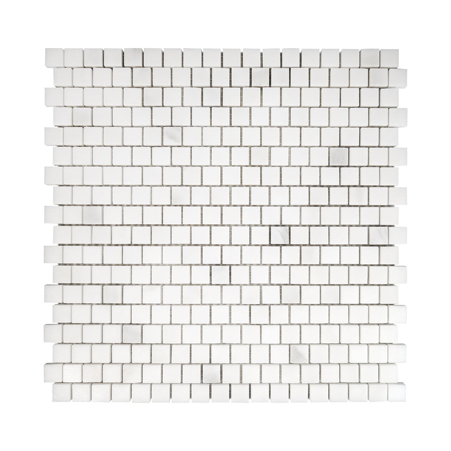 5/8 X 5/8 Calacatta Oliva Marble Honed Mosaic Tile-Marble Mosaic-American Tile Depot